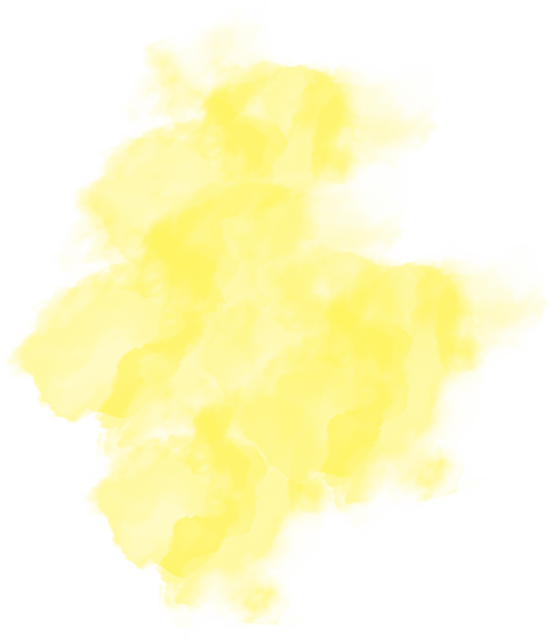 yellow splash watercolor brush